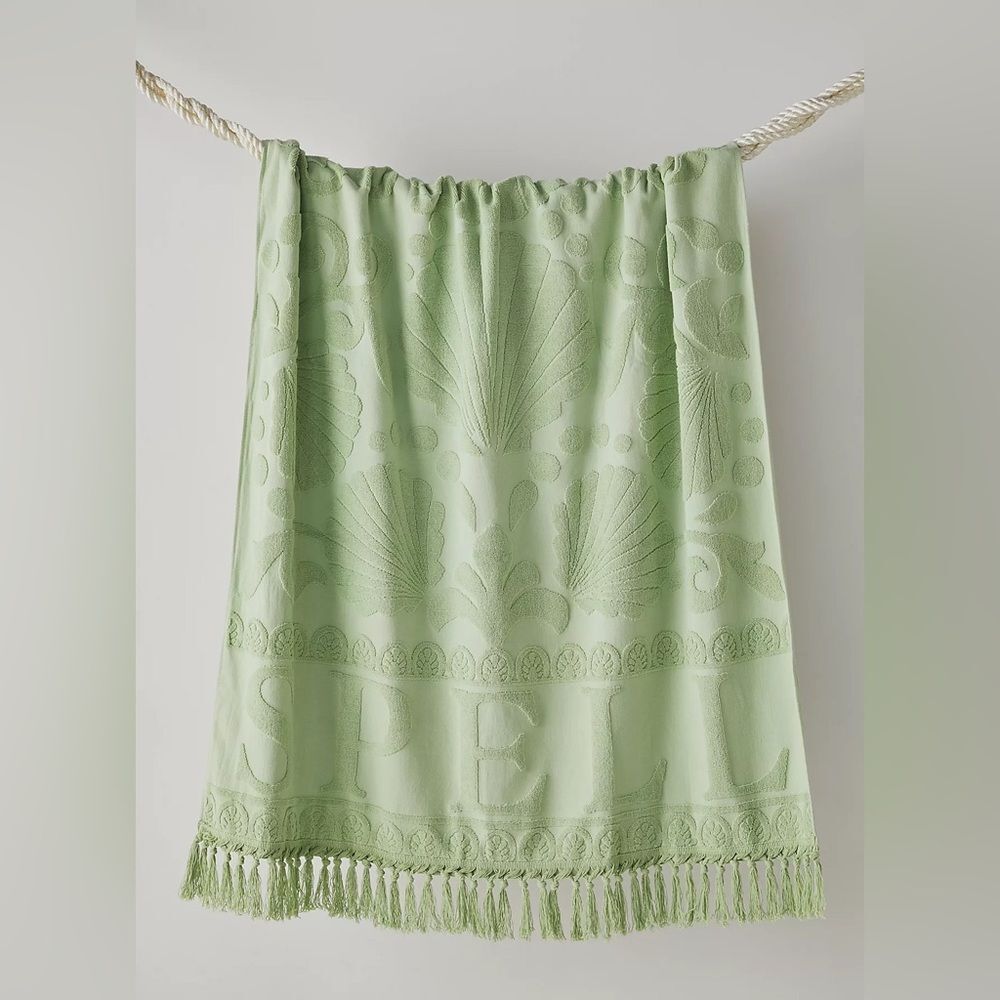 New Free People Spell Seashell Towel One Size